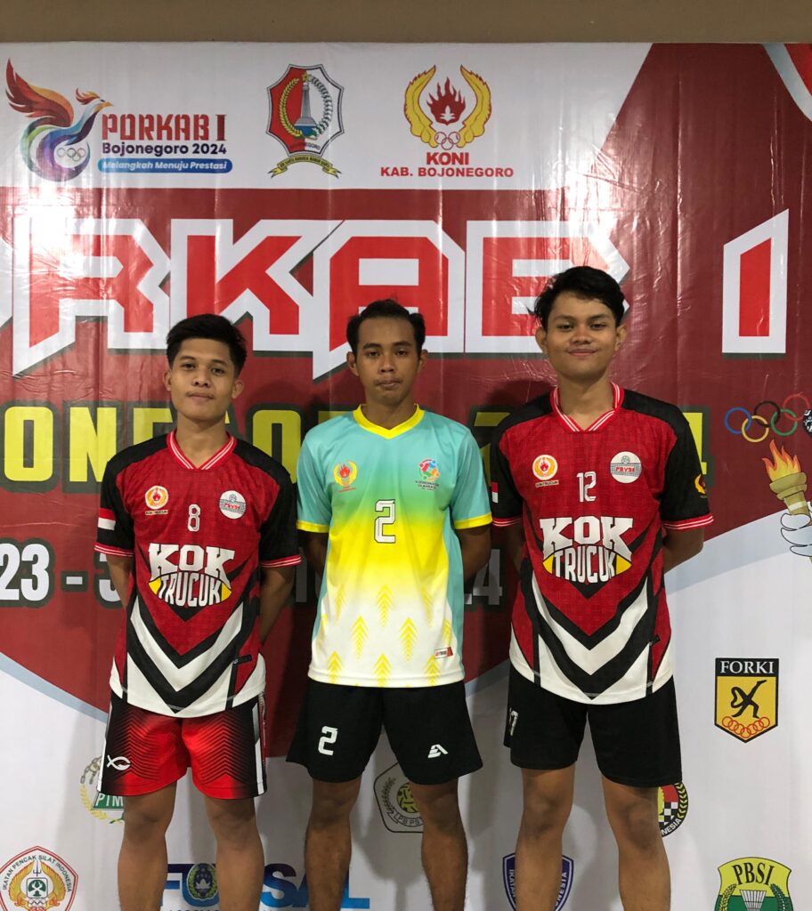 Mahasiswa PJKR Unugiri Sabet Juara 3 di Cabang Bola Voly Putra Porkab 1 Bojonegoro 2024